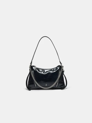 Obrázek produktu Stradivarius Mini Kabelka Přes Rameno S Řetízkem Black