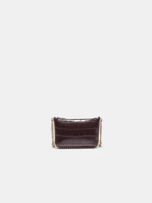 Obrázek produktu Stradivarius Mini Kabelka S Krokodýlím Vzorem Brown