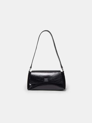 Obrázek produktu Stradivarius Mini Obdélníková Kabelka S Velkou Klopou Black