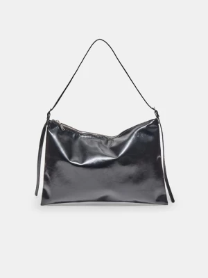 Obrázek produktu Stradivarius Mini Taška Přes Rameno S Měkkým Omakem A Zipy Black