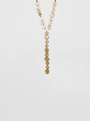 Obrázek produktu Stradivarius Náhrdelník Lariat Se Strukturou Gold