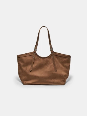 Obrázek produktu Stradivarius Nákupní Taška S Detaily Mini Přezek Terracotta