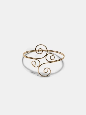 Obrázek produktu Stradivarius Náramek S Spirálami Gold