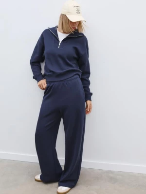 Obrázek produktu Stradivarius Pantalón Jogger Wide Leg Dark Blue