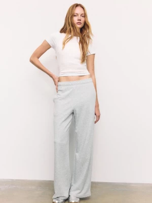 Obrázek produktu Stradivarius Pantalón Jogger Wide Leg Grey Melange