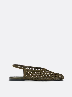 Obrázek produktu Stradivarius Pantofle Mesh S Volnou Patou 1-512