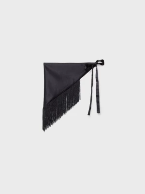 Obrázek produktu Stradivarius Pareo Šátek S Třásněmi Black