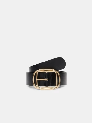 Obrázek produktu Stradivarius Pásek S Dvojitou Přezkou Black