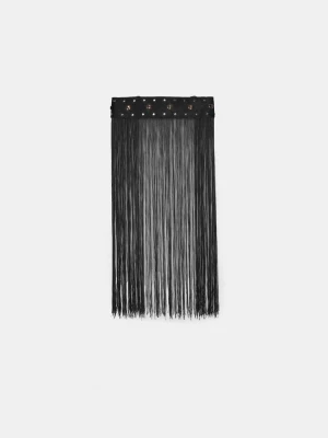 Obrázek produktu Stradivarius Pásek S Třásněmi Black