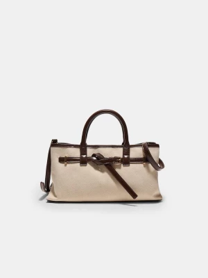 Obrázek produktu Stradivarius Plátěná Taška Tote Ecru