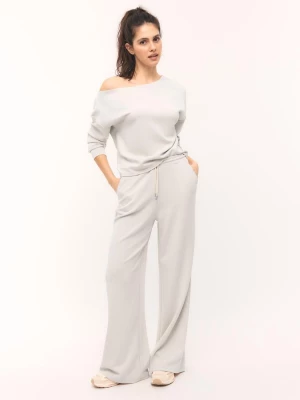Obrázek produktu Stradivarius Pohodlné Palazzo Jogger Kalhoty Stone