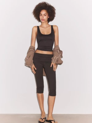 Obrázek produktu Stradivarius Polyamidové Tričko Brown
