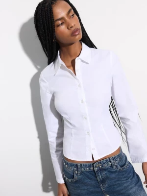 Obrázek produktu Stradivarius Přiléhavá Košile White