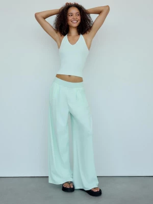 Obrázek produktu Stradivarius Přiléhavý Halter Top Turquoise