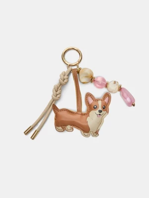 Obrázek produktu Stradivarius Přívěsek Na Klíče S Pejskem Corgi Brown