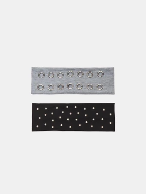 Obrázek produktu Stradivarius Sada 2 Čelenek Do Vlasů S Cvočky Grey