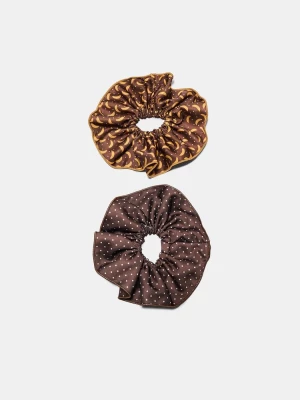 Obrázek produktu Stradivarius Sada 2 Maxi Gumiček Do Vlasů Brown