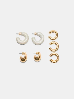 Obrázek produktu Stradivarius Sada 2 Náušnic A Earcuffů Gold
