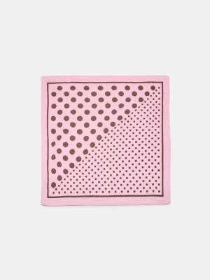 Obrázek produktu Stradivarius Šátek S Puntíky Pastel Pink