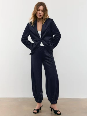 Obrázek produktu Stradivarius Saténové Sako Dark Blue