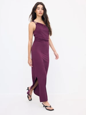 Obrázek produktu Stradivarius Šaty S Kovovým Detailem Purple