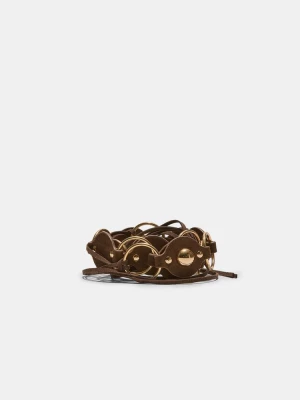 Obrázek produktu Stradivarius Široký Pásek S Očky Brown