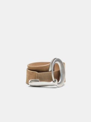 Obrázek produktu Stradivarius Široký Pásek Oválnou Sponou Beige S