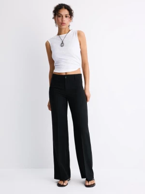 Obrázek produktu Stradivarius Slim Kalhoty Straight Fit Black