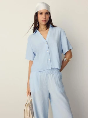 Obrázek produktu Stradivarius Splývavá Košile S Knoflíky Sky Blue