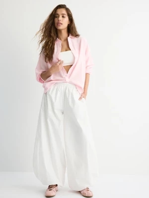 Obrázek produktu Stradivarius Splývavá Košile S Lněným Efektem Pastel Pink