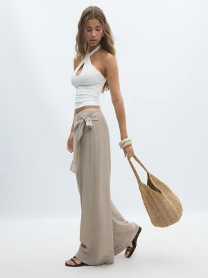Obrázek produktu Stradivarius Splývavé Kalhoty Sarong Stone