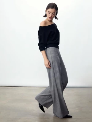 Obrázek produktu Stradivarius Splývavé Slavnostní Kalhoty Dark Grey