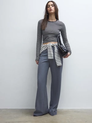 Obrázek produktu Stradivarius Splývavé Slavnostní Kalhoty Grey