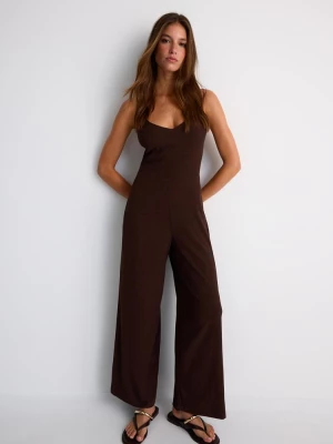 Obrázek produktu Stradivarius Splývavý Overal Na Ramínka Brown