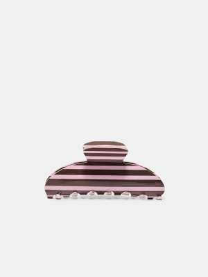 Obrázek produktu Stradivarius Sponka Do Vlasů S Proužky Pastel Pink