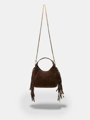 Obrázek produktu Stradivarius Taška Přes Rameno S Třásněmi Po Stranách Brown