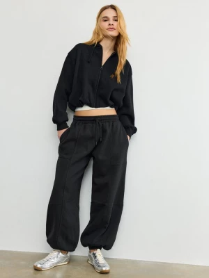 Obrázek produktu Stradivarius Teplákové Kalhoty Balonového Střihu Black