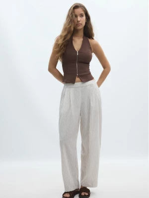 Obrázek produktu Stradivarius Top Halter Z Bengálínu Brown