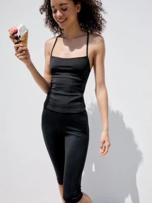 Obrázek produktu Stradivarius Top V Korzetovém Stylu Black