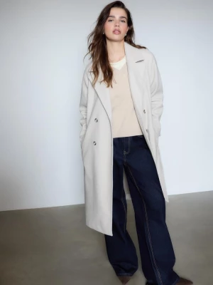 Obrázek produktu Stradivarius Trenčkot Soft-Touch Ecru