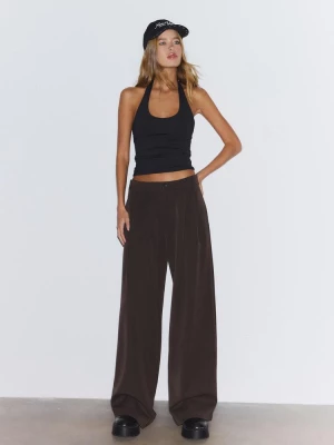 Obrázek produktu Stradivarius Tričko S Halter Výstřihem Black
