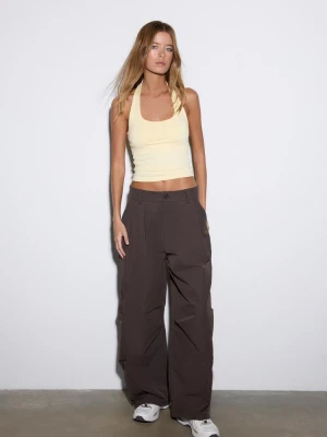 Obrázek produktu Stradivarius Tričko S Halter Výstřihem Pastel Yellow