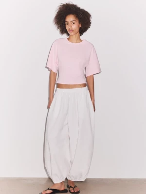 Obrázek produktu Stradivarius Tričko S Japonským Krátkým Rukávem Pale Pink