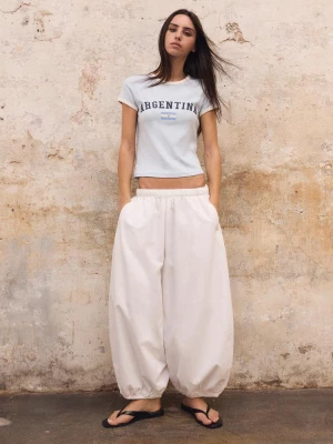 Obrázek produktu Stradivarius Tričko S Potiskem Sky Blue