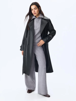 Obrázek produktu Stradivarius Úpletový Svetr Na Zip Dark Grey