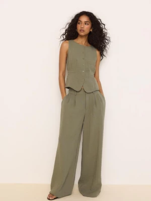 Obrázek produktu Stradivarius Vesta Knoflíky Khaki S