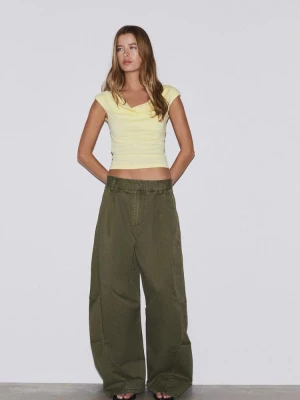 Obrázek produktu Stradivarius Vícepolohové Tričko Bez Rukávů Pastel Yellow