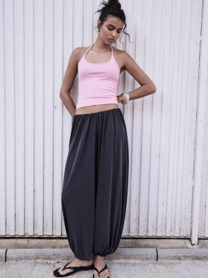 Obrázek produktu Stradivarius Volné Balonové Kalhoty Dark Grey