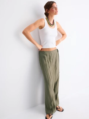 Obrázek produktu Stradivarius Vzdušné Kalhoty Pareo Khaki