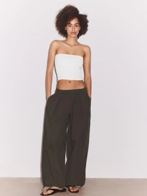 Obrázek produktu Stradivarius Základní Bandeau Top White